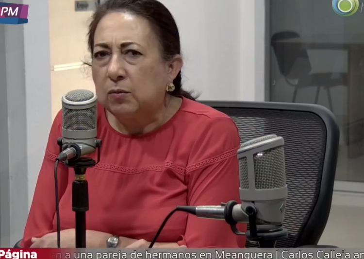 Diputada Yanci Urbina cuestiona señalamientos que involucran a Hugo Martinez en cobros de sobresueldo