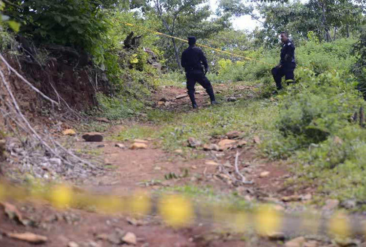Triple homicidio en San Pedro Masahuat