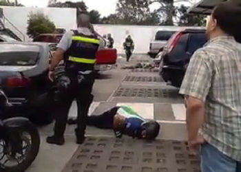 DE PELÍCULA | Guarda privado acabó en un instante con la vida de 3 asaltantes de banco en Costa Rica