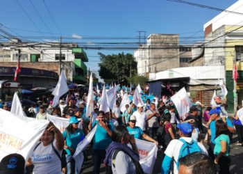 ASTRAM se va a las calles en busca de apoyo a candidatura de Nayib Bukele