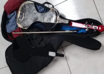 Sorprenden a mexicanos en el Amatillo transportando droga oculta en violines