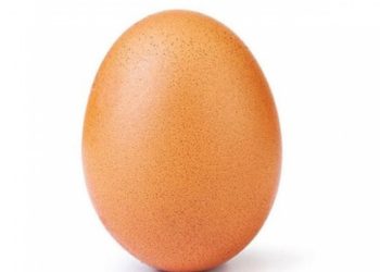 Un huevo rompió el récord de la foto con más likes en Instagram