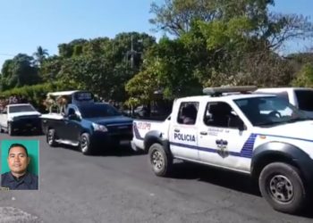 Sepultan a agente de la PNC asesinado en San Luis Talpa