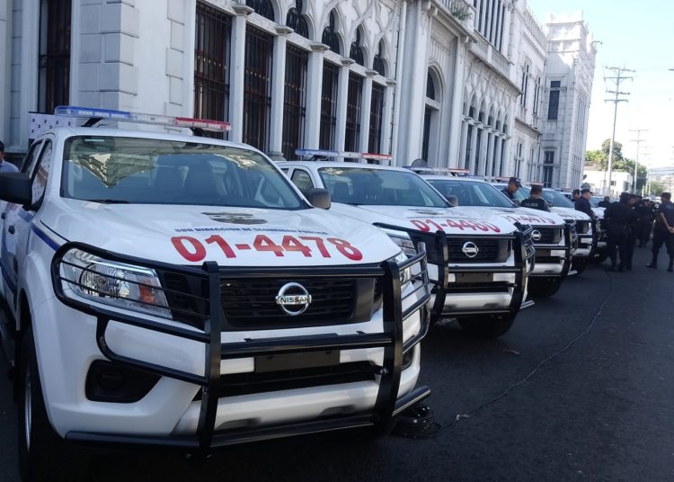 PNC se refuerza con nueva flota vehicular en delegaciones policiales y UNIMUJER ODAC