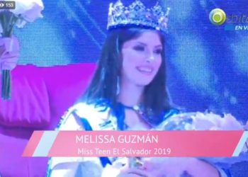 (VIDEO) Melissa Guzmán de Santiago Nonualco es la soberana de Miss Teen 2019