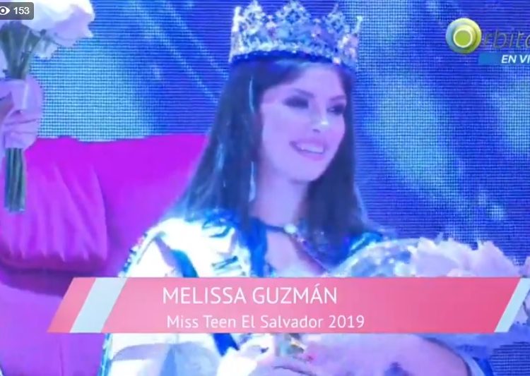 (VIDEO) Melissa Guzmán de Santiago Nonualco es la soberana de Miss Teen 2019