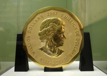 Juicio contra cuatro sujetos que robaron moneda de oro gigante y la vendieron en pedazos