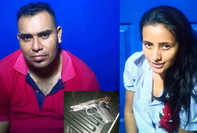 Pareja se fue de parranda, agredió a mujer policía y hoy están presos