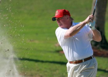 Donald Trump instala un simulador de golf en la Casa Blanca