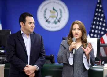 Esposa de presidente Jimmy Morales es investigada por supuestos casos de corrupción