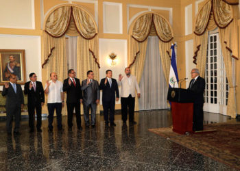 Presidente Cerén juramenta a miembros del Consejo Nacional de Ordenamiento y Desarrollo Territorial