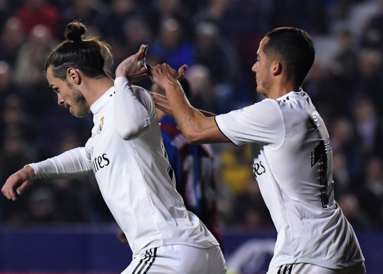 (VIDEO) Así fue el saludo de Bale con el equipo tras el feo a Lucas Vázquez