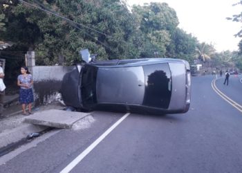 Accidente de tránsito deja dos lesionados en Morazán