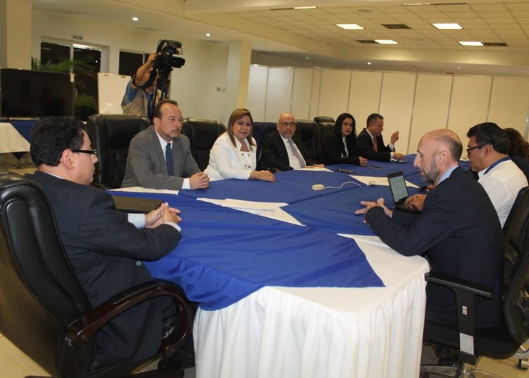 Magistrados del TSE se reúnen con representantes de derechos humanos de la ONU