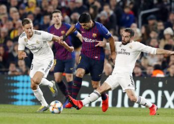 El Real madrid empata con el Barcelona y decidirán todo en el Bernabéu