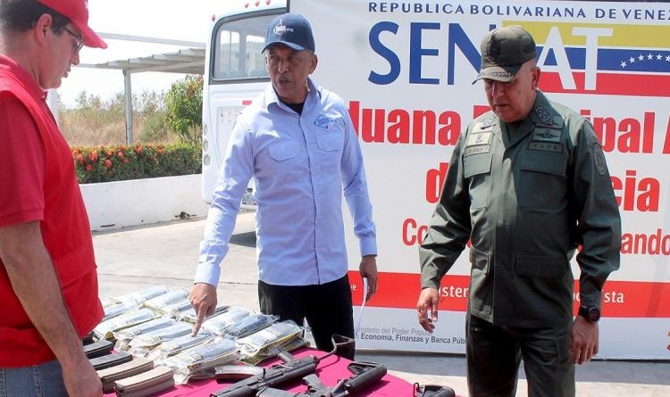 Venezuela denuncia la incautación de armamento que provendría de EE.UU.