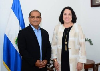 Óscar Ortiz y Jean Manes dan seguimiento a proyectos impulsados por EE.UU.