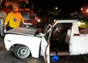 Varios accidentes de tránsito se registraron la madrugada de este jueves