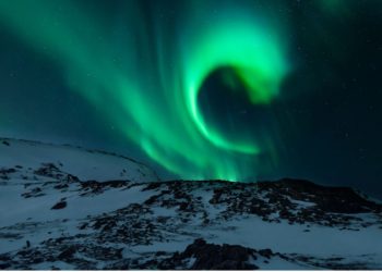 (FOTO) Publican espectacular imagen de un «dragón polar»