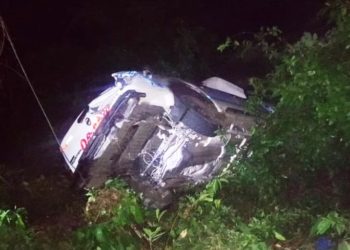 Accidente de tránsito deja dos policías y dos soldados lesionados