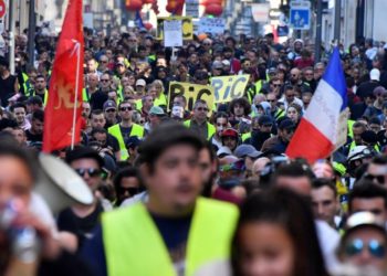 Chalecos amarillos, Francia.