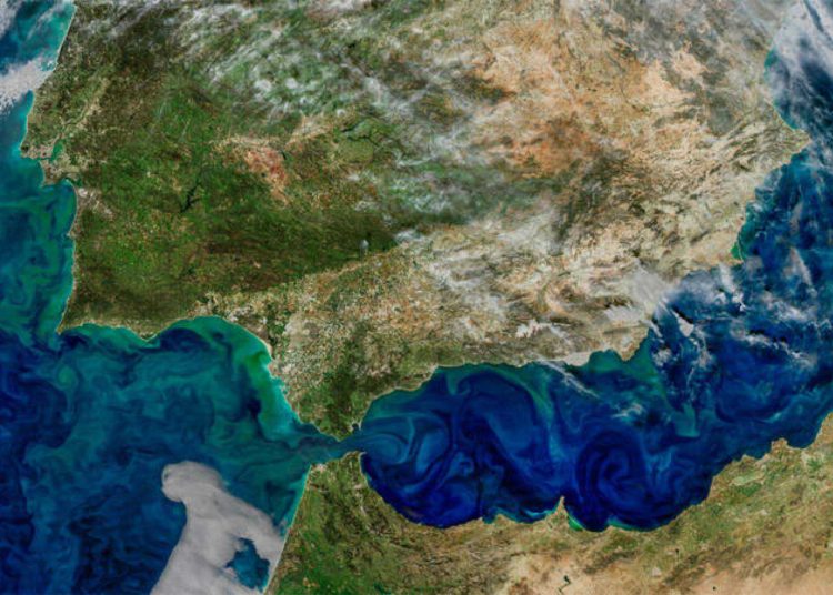 El mar está cambiando de color