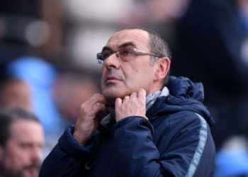 El gesto antideportivo de Maurizio Sarri a Guardiola luego de la goleada del Manchester City