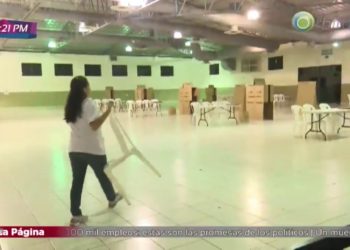 Preparativos en Centro de Convenciones Cifco