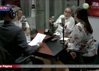 Rubén Zamora, Merlin Barrera y Emilio Corea dan un vistazo electoral en la víspera del 3F