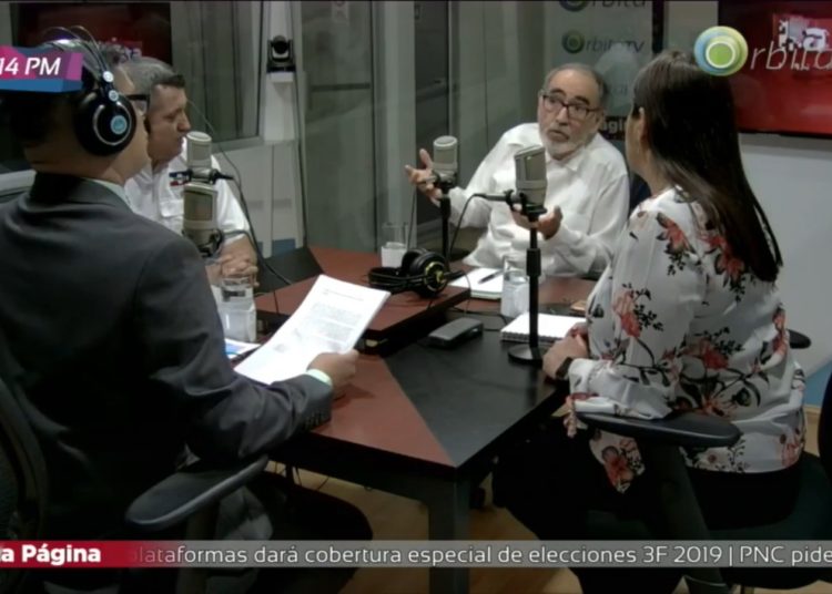 Rubén Zamora, Merlin Barrera y Emilio Corea dan un vistazo electoral en la víspera del 3F