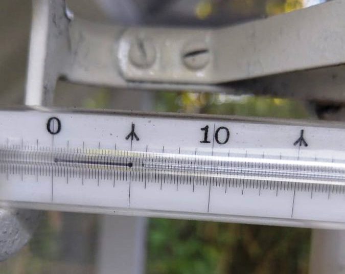 Termómetro llega a 5 grados en Los Naranjos