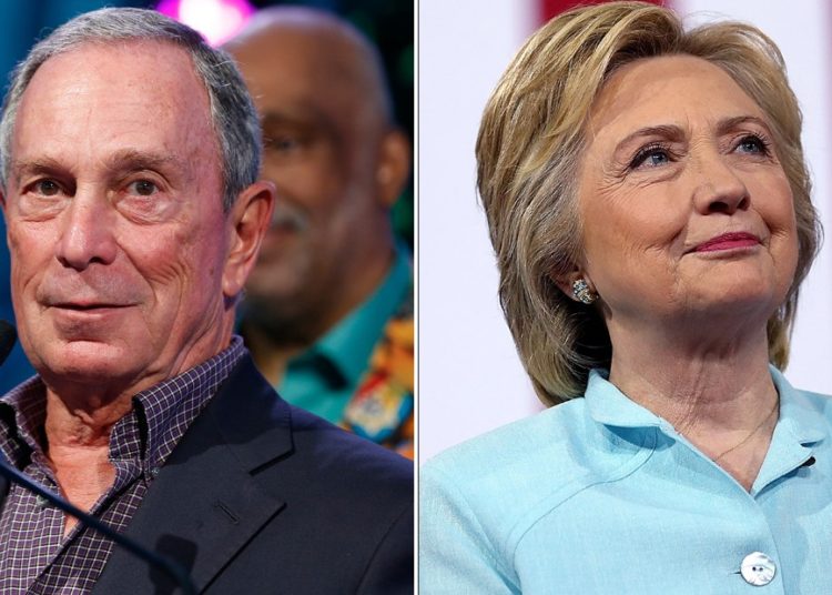 Clinton y Bloomberg descartan presentarse a las presidenciales 2020 de EE.UU.