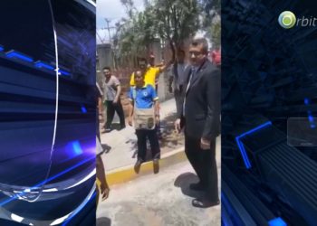 (VIDEO) Sindicalistas enfrentan a diputado Emilio Corea porque su partido intenta privatizar el agua