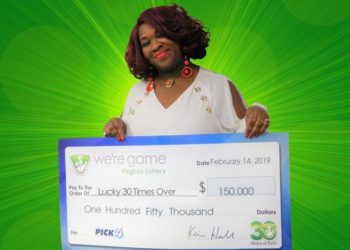 Mujer gana la lotería 30 veces en un día