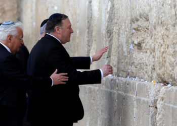 Pompeo afirma que Dios envió a Trump para salvar a Israel