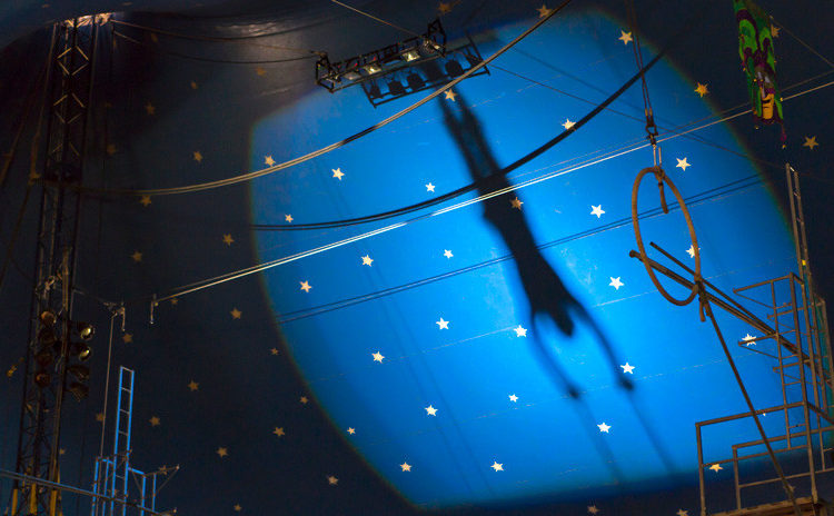 (VIDEO) Difunden el aterrador momento de la caída de varios equilibristas en un circo de EE.UU.