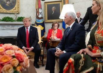 Presidente Trump recibe de manera sorpresiva a la esposa de Guaidó en la Casa Blanca