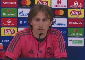 (VIDEO) Ante la ausencia de Cristiano, Modric lanzó un ‘dardo’ a los delanteros
