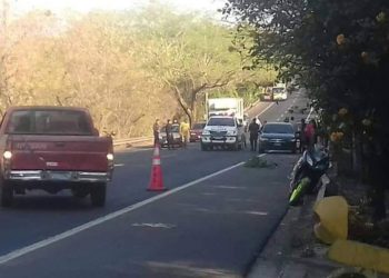 Pareja muere en accidente de tránsito en Guazapa