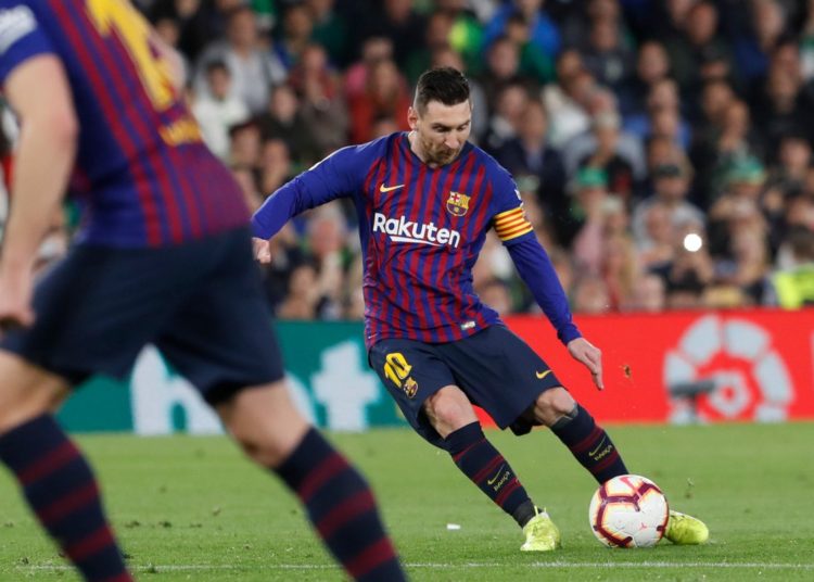 Con un Messi intratable, el Barcelona golea al Betis