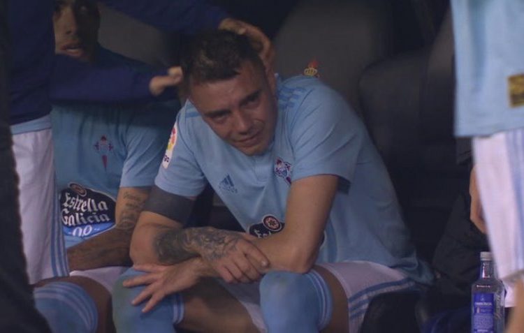 Iago Aspas rescata al Celta, lo acerca a la permanencia y rompe en llanto
