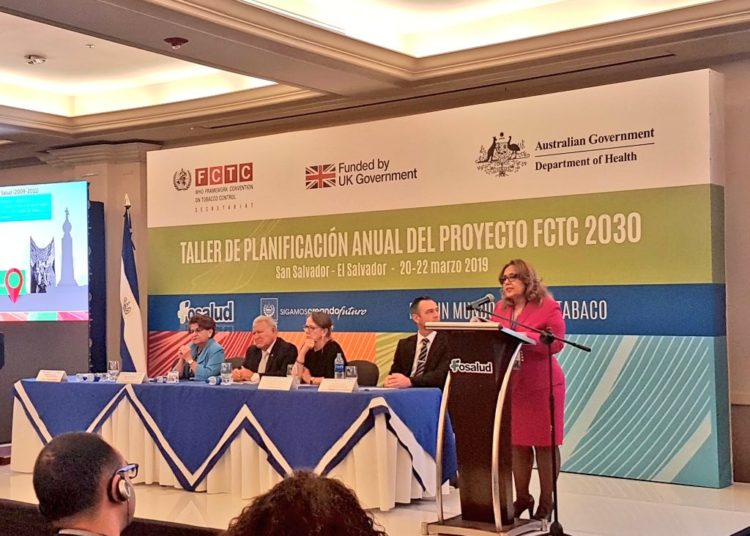 Expertos internacionales en el control del tabaco se reúnen en El Salvador