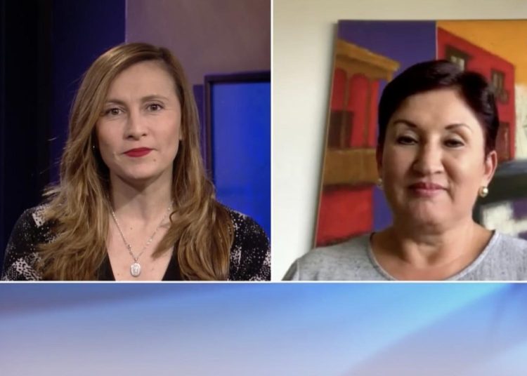 (Video) Desde San Salvador Thelma Aldana defiende su inocencia y acusa al presidente Jimmy Morales de persecución política