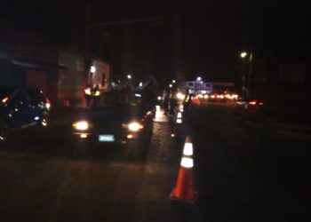 PNC desarrolla operativo de tránsito para ubicar a conductores borrachos