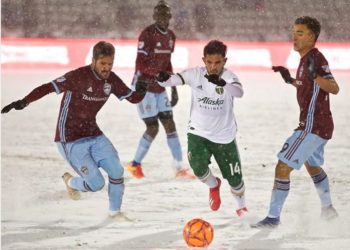 El “Ruso” Flores jugó el partido más frío en la historia de la MLS