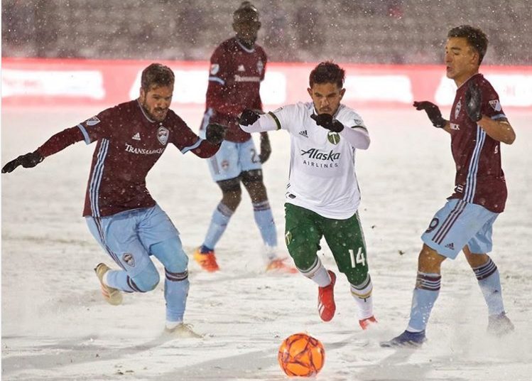 El “Ruso” Flores jugó el partido más frío en la historia de la MLS