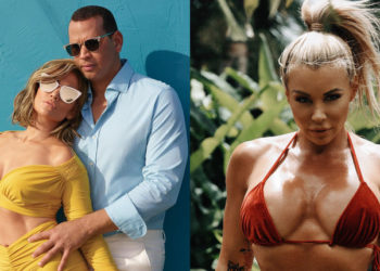 La conejita de Playboy que acusa al prometido de JLo de pedirle hacer un trío días antes de comprometerse