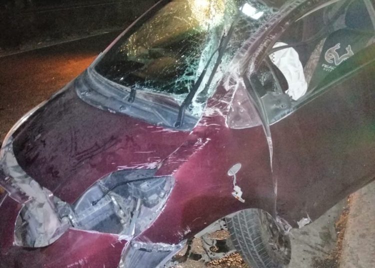 Socorristas atienden a mujeres que en estado de ebriedad se accidentaron en San Martín