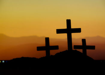 Aparece una imagen de ‘Jesucristo’ sobre el cielo de Italia