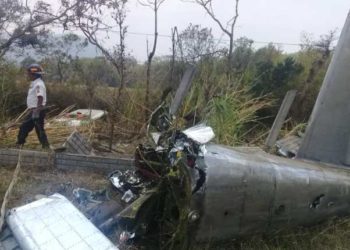 VIDEO | Momento exacto de accidente aéreo en Escuintla 